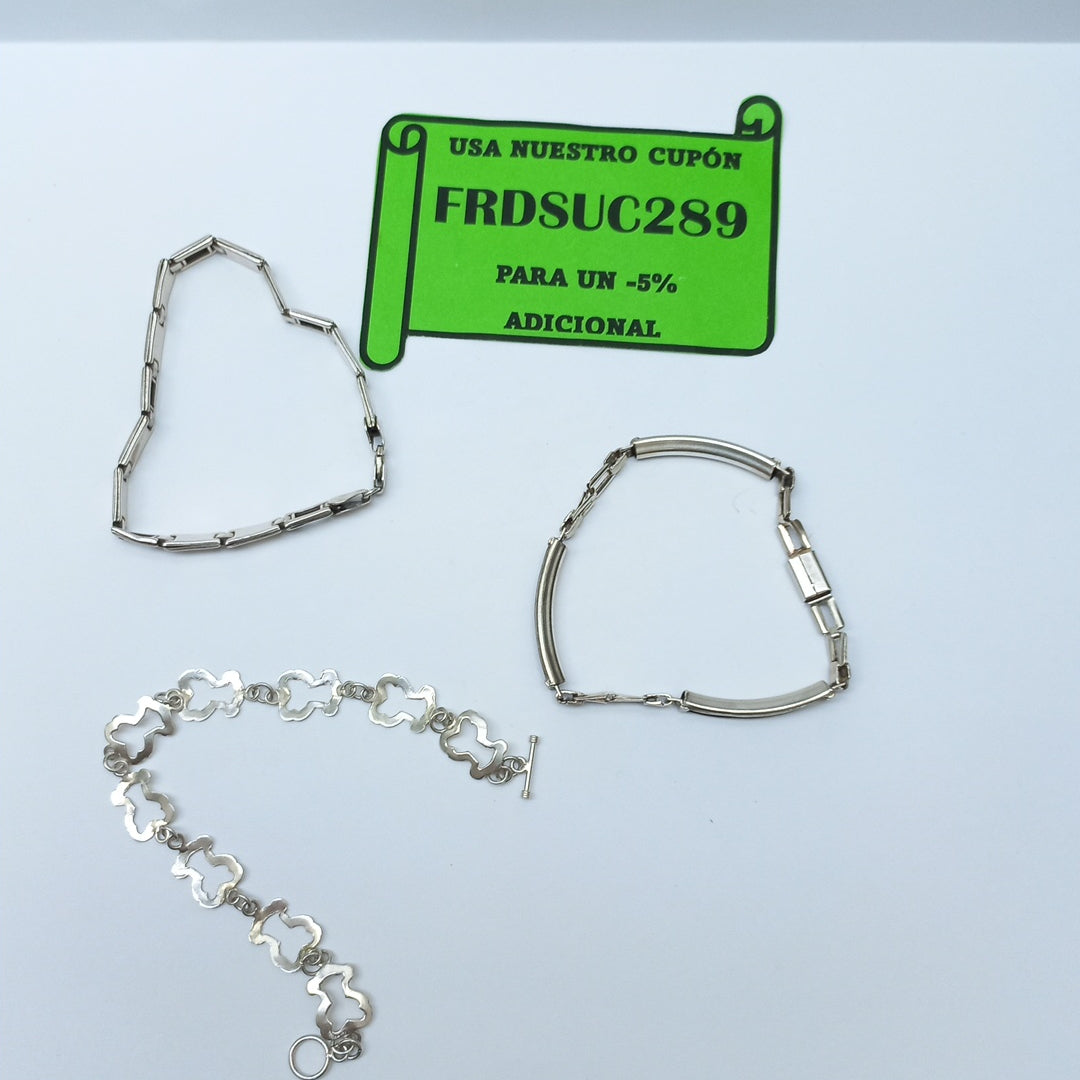 PULSERA PLATA 19.5 GRMS (SEMINUEVO)