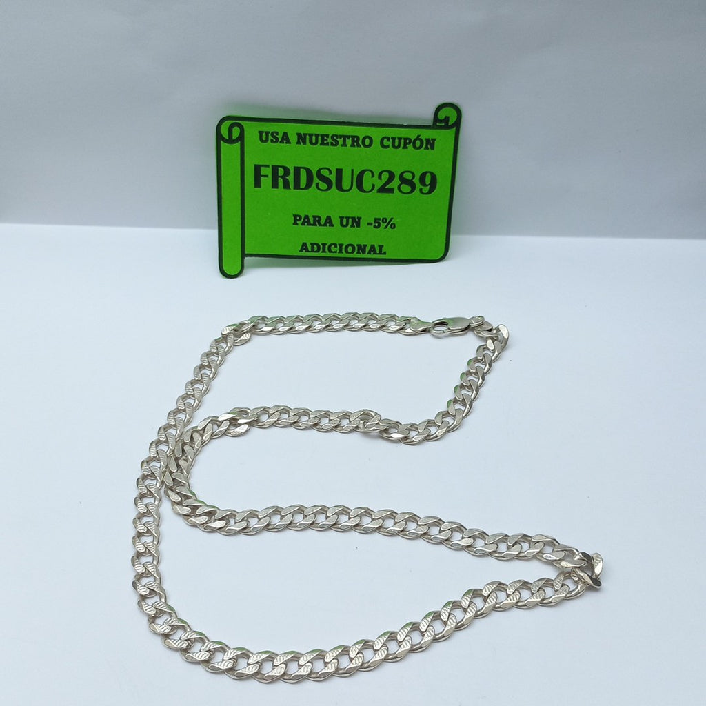 CADENA PLATA 60.5 GRMS (SEMINUEVO)