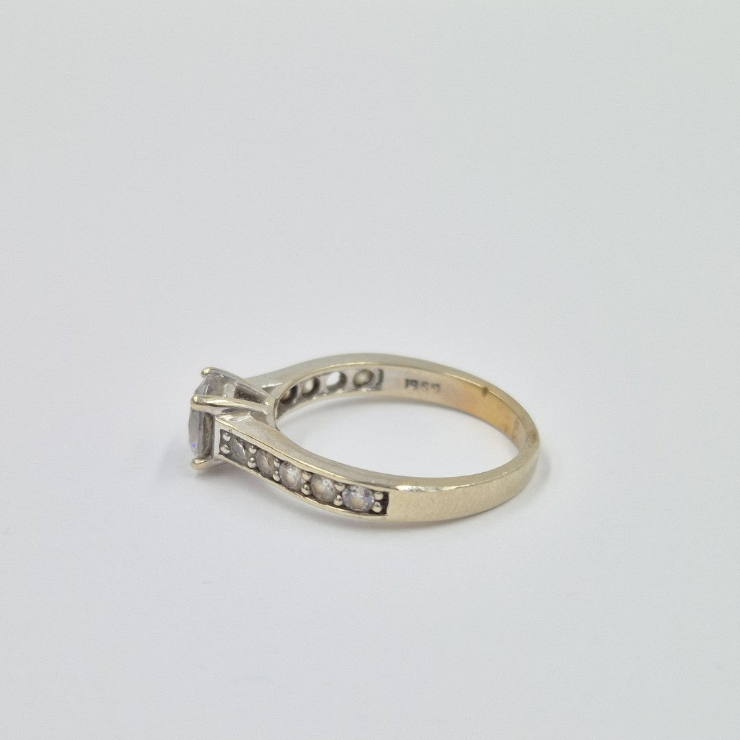 ANILLITO ORO BLANCO 10 K 2,70 GRMS (SEMINUEVO)