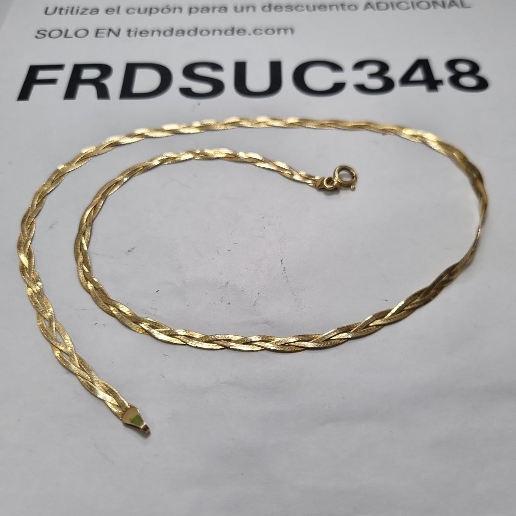 CADENA ORO 14 K 4.1 GRMS (SEMINUEVO)