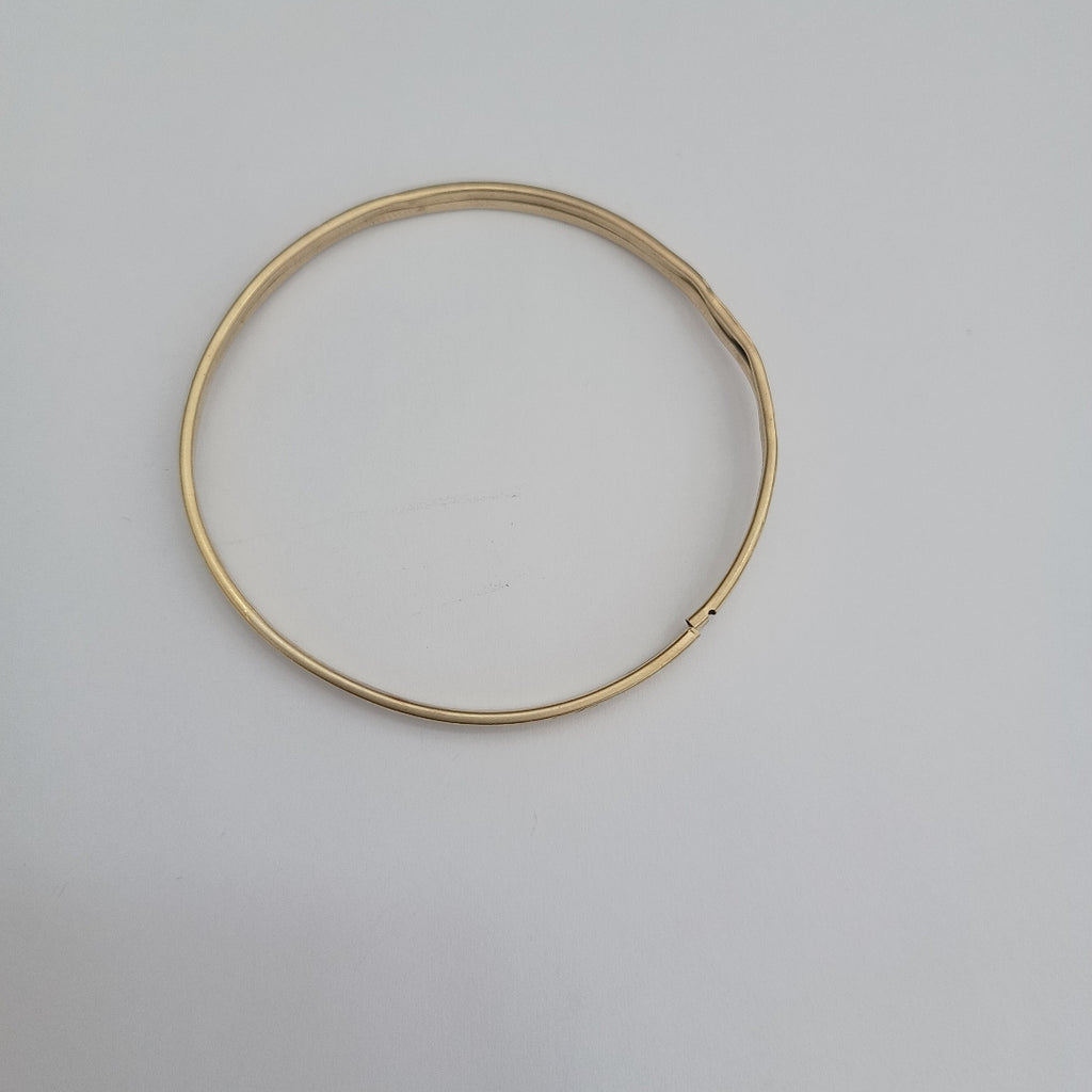 PULSERA RIGIDA ORO 10 K 4.8 GRMS (SEMINUEVO)