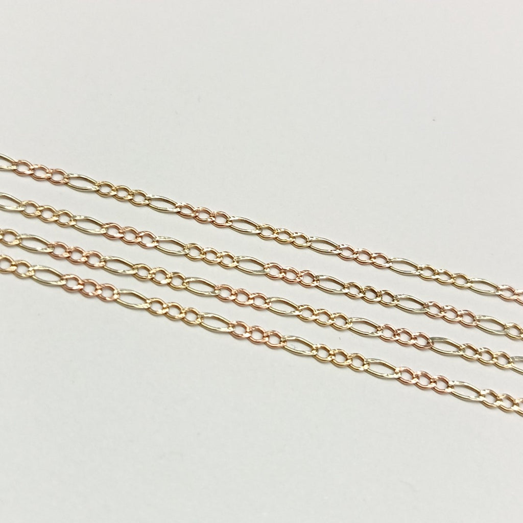 CADENA ORO COMBINADO 10 K 1.8 GRMS (SEMINUEVO)