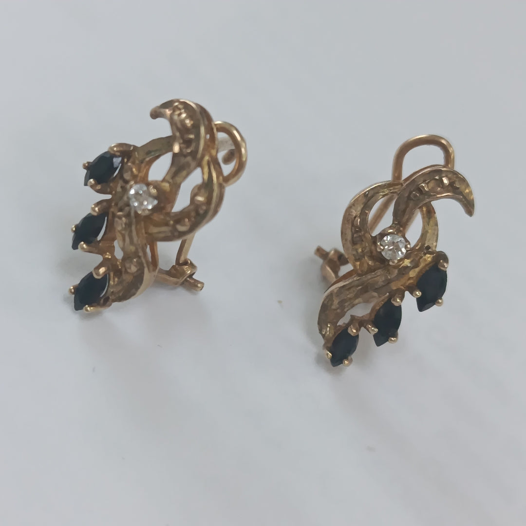 ARETES PAR ORO 8 K 3.5 GRMS (SEMINUEVO)