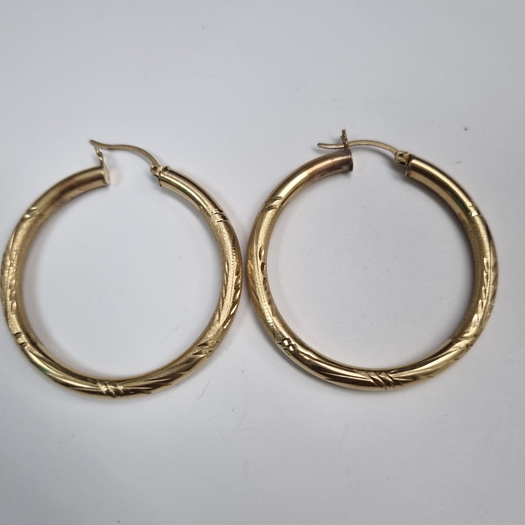 ARRACADAS PAR ORO 14 K 4,90 GRMS (SEMINUEVO)