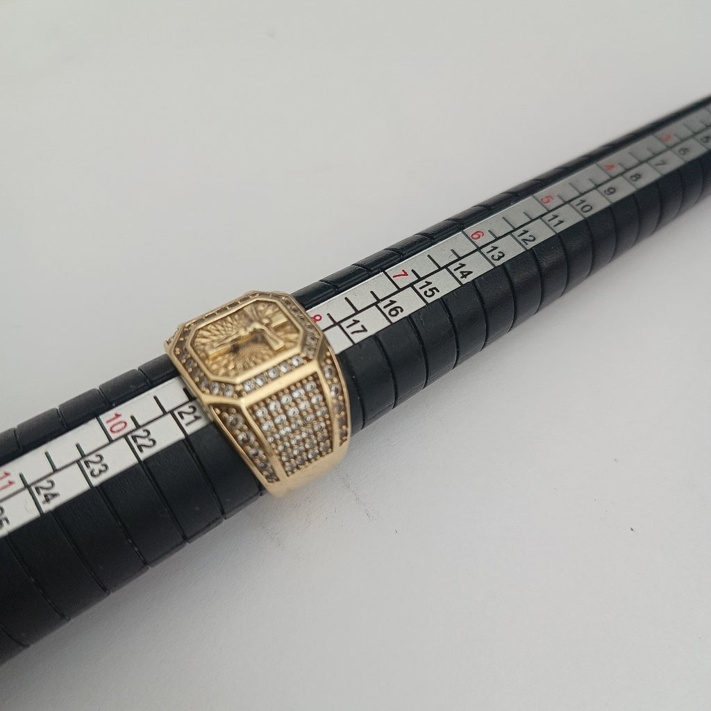 ANILLO ORO 10 K 6.3 GRMS (SEMINUEVO)