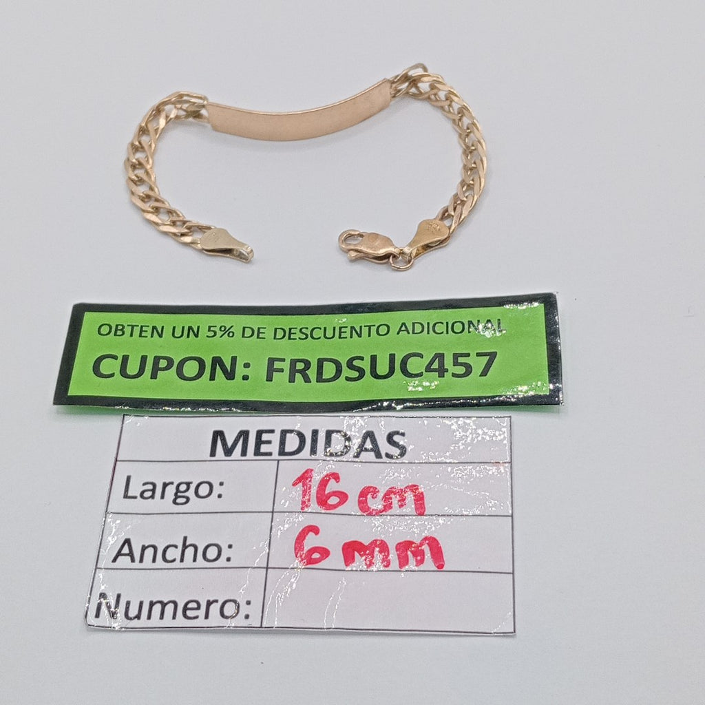 ESCLAVA ORO 10 K 7,40 GRMS (SEMINUEVO)