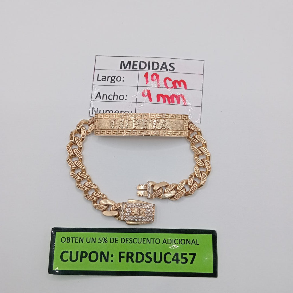 ESCLAVA ORO 14 K 18.4 GRMS (SEMINUEVO)