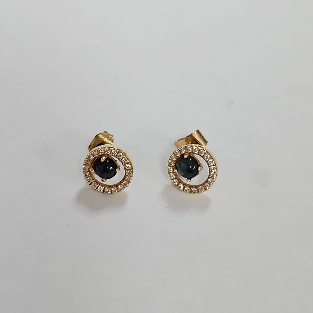 BROQUELES PAR ORO 14 K 1,90 GRMS (SEMINUEVO)