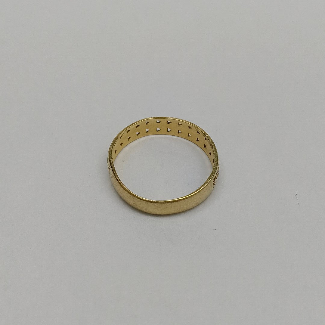 ARGOLLA ORO 10 K 1,20 GRMS (SEMINUEVO)