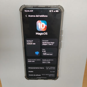 CELULAR HONOR 200 5G ELI-NX9 (2024) 512 GB 12 GB RAM (SEMINUEVO)