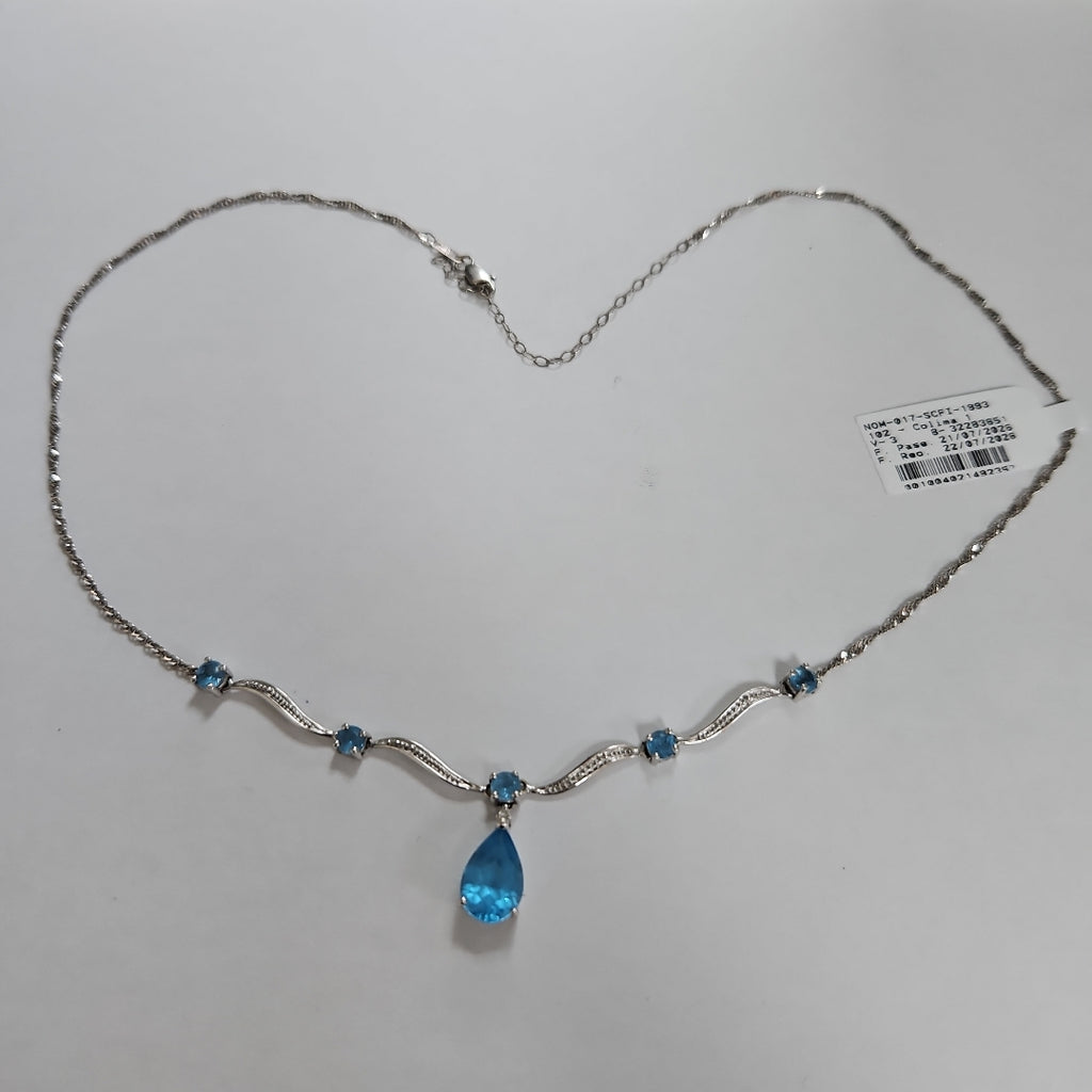 COLLAR ORO BLANCO 10 K 5,60 GRMS (SEMINUEVO)