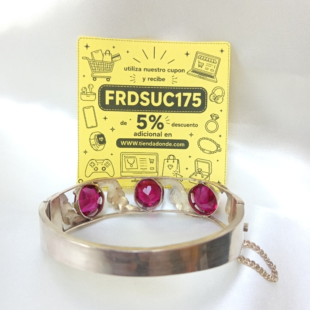 PULSERA RIGIDA ORO 8 K 27.1 GRMS (SEMINUEVO)