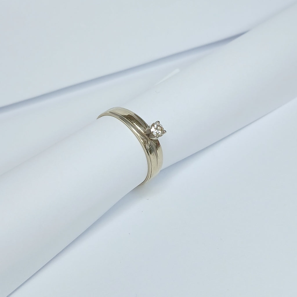 SOLITARIO ORO 14 K 2.1 GRMS (SEMINUEVO)