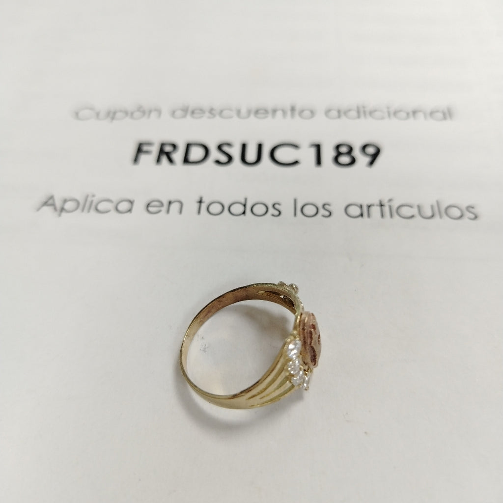 ANILLITO ORO COMBINADO 10 K 2.5 GRMS (SEMINUEVO)