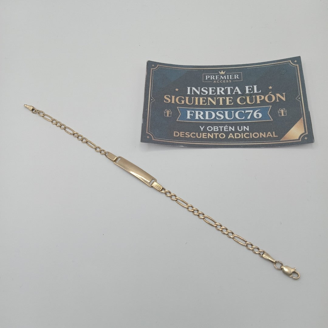 ESCLAVA ORO 14 K 2,70 GRMS (SEMINUEVO)