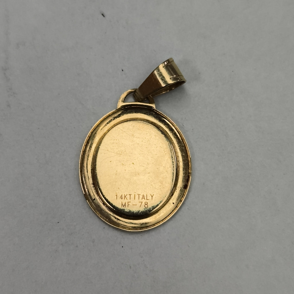 MEDALLA RELIGIOSA ORO 14 K 0.9 GRMS (SEMINUEVO)