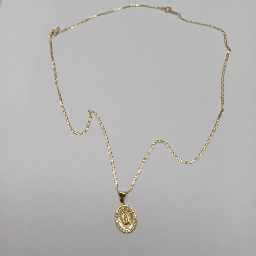 CADENA, DIJE ORO 14 K 3.7 GRMS (SEMINUEVO)