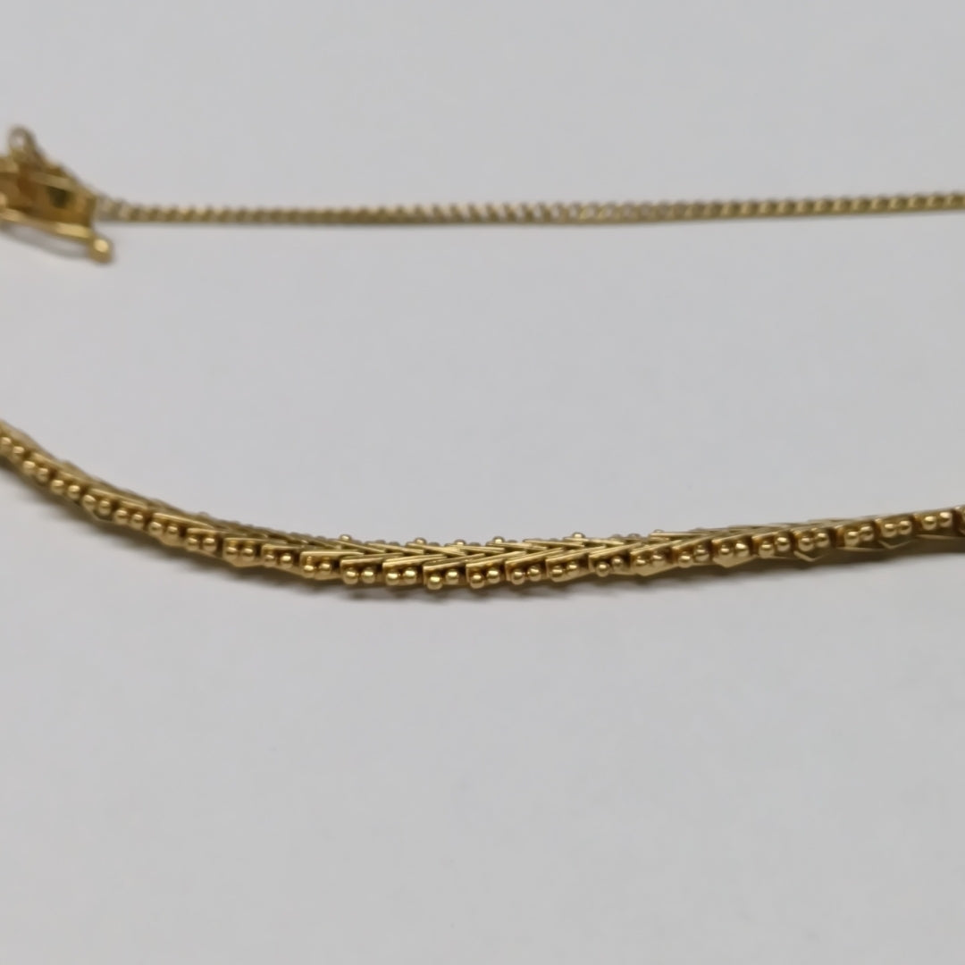 PULSERA ORO 18 K 10 GRMS (SEMINUEVO)