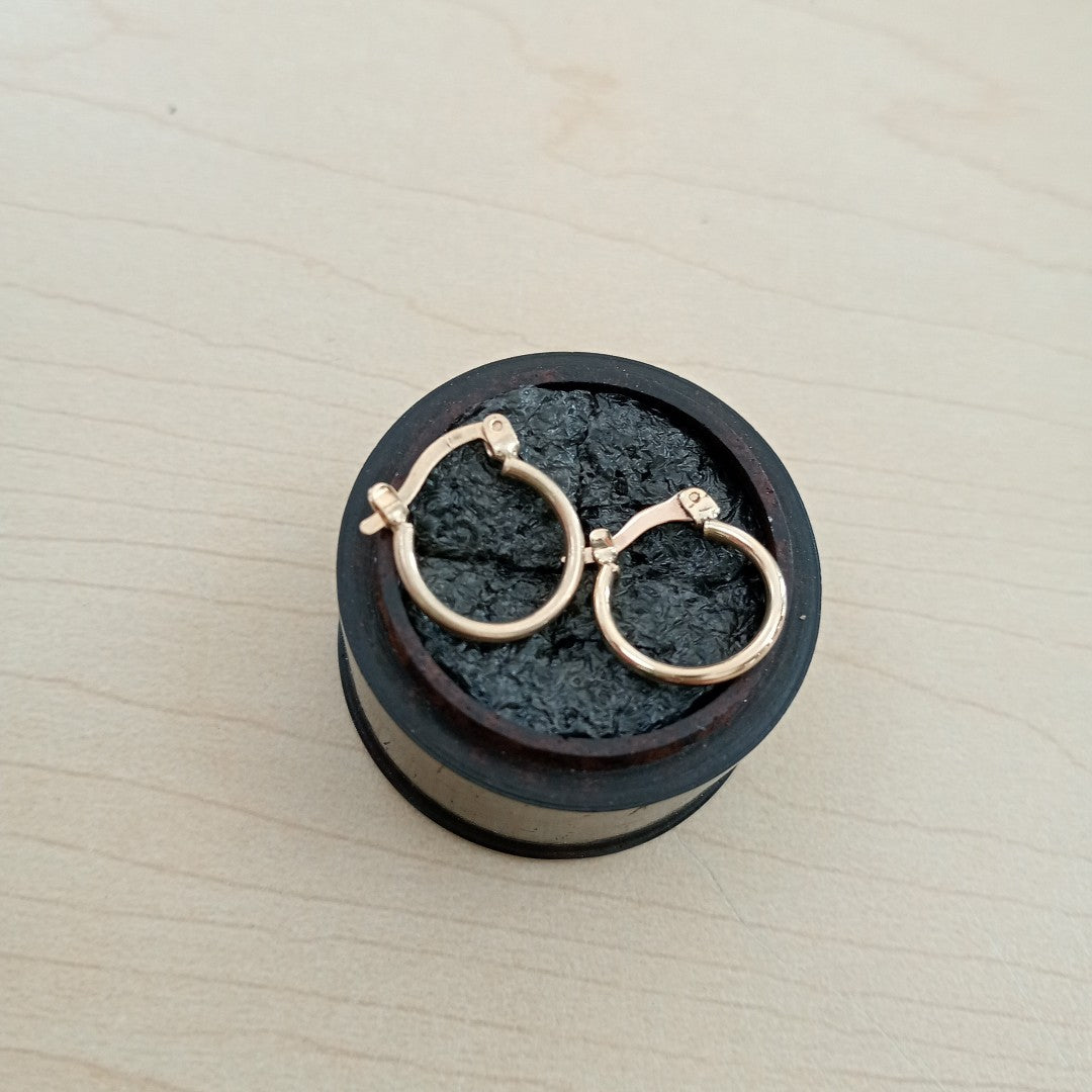 ARRACADAS PAR ORO 10 K 0.8 GRMS (SEMINUEVO)