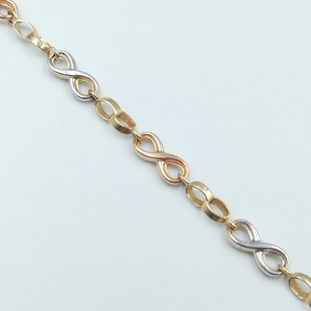 PULSERA ORO 14 K 3.3 GRMS (SEMINUEVO)