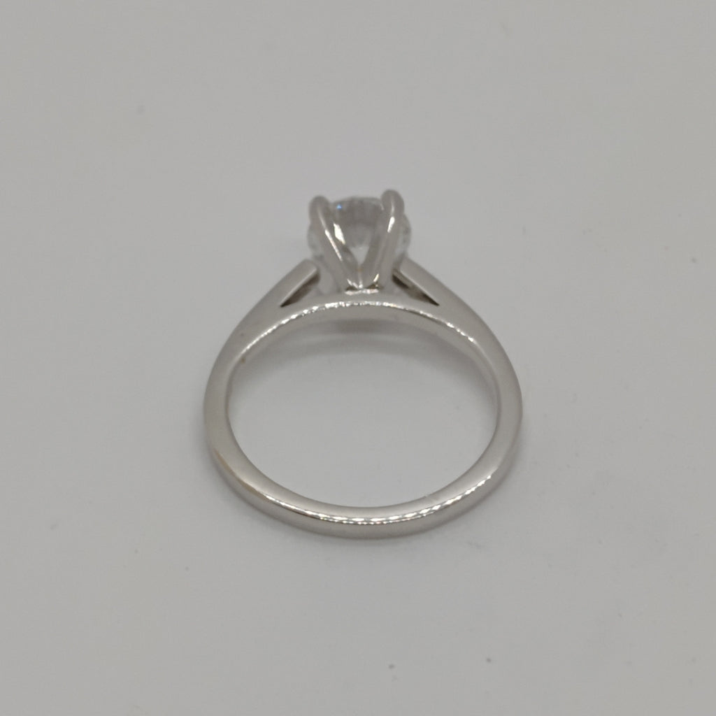 SOLITARIO ORO BLANCO 14 K 2,50 GRMS (SEMINUEVO)