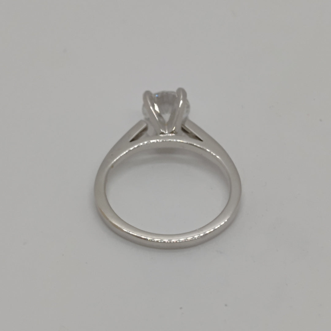 SOLITARIO ORO BLANCO 14 K 2,50 GRMS (SEMINUEVO)