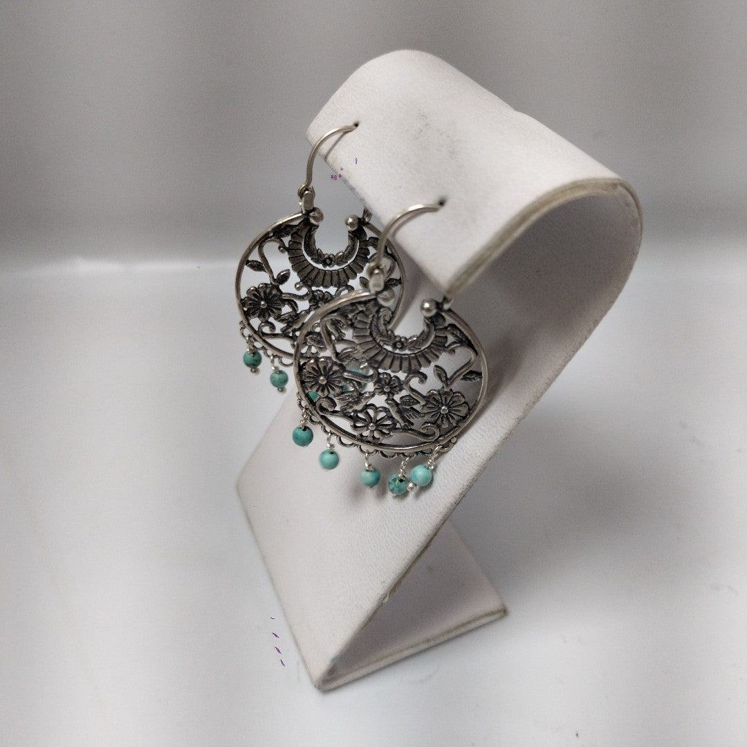 ARETES PAR PLATA 11.8 GRMS (SEMINUEVO)