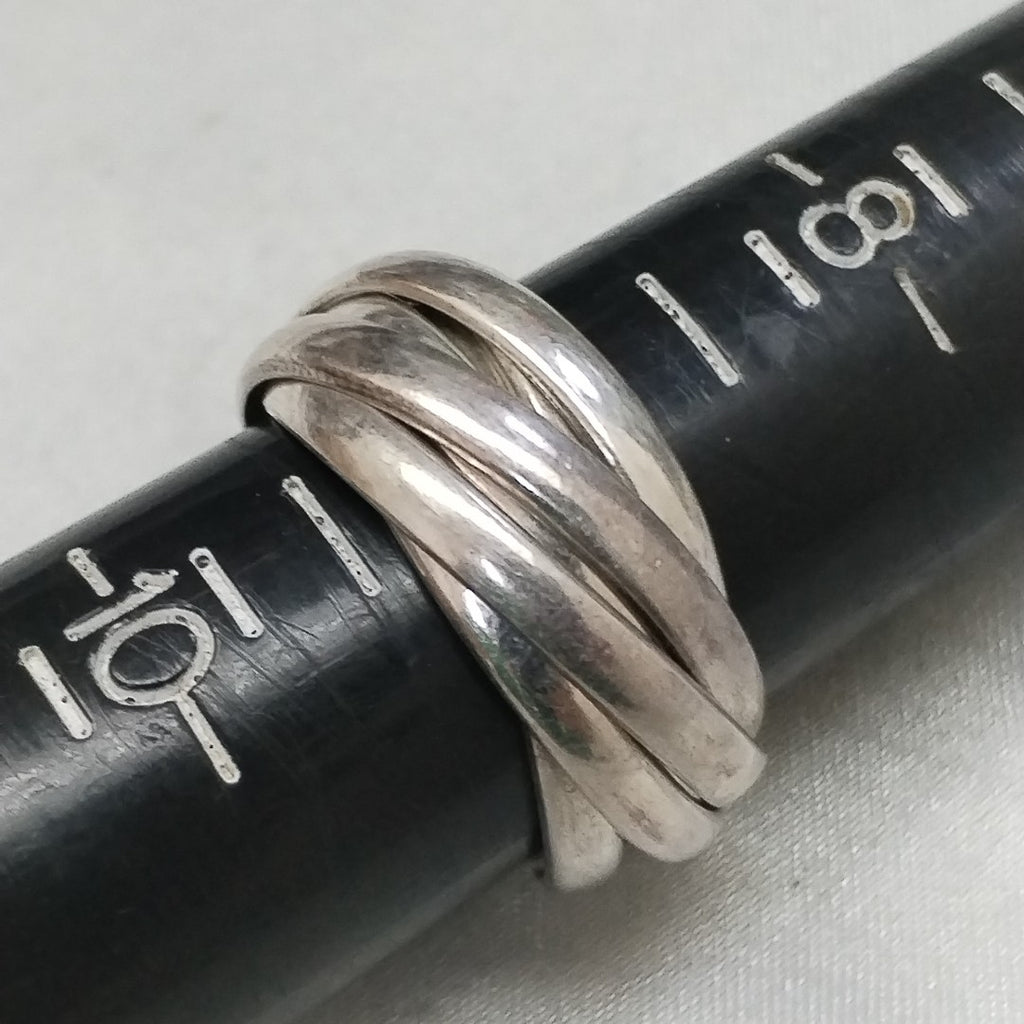 SEMANARIO DE ARGOLLAS PLATA 12,40 GRMS (SEMINUEVO)