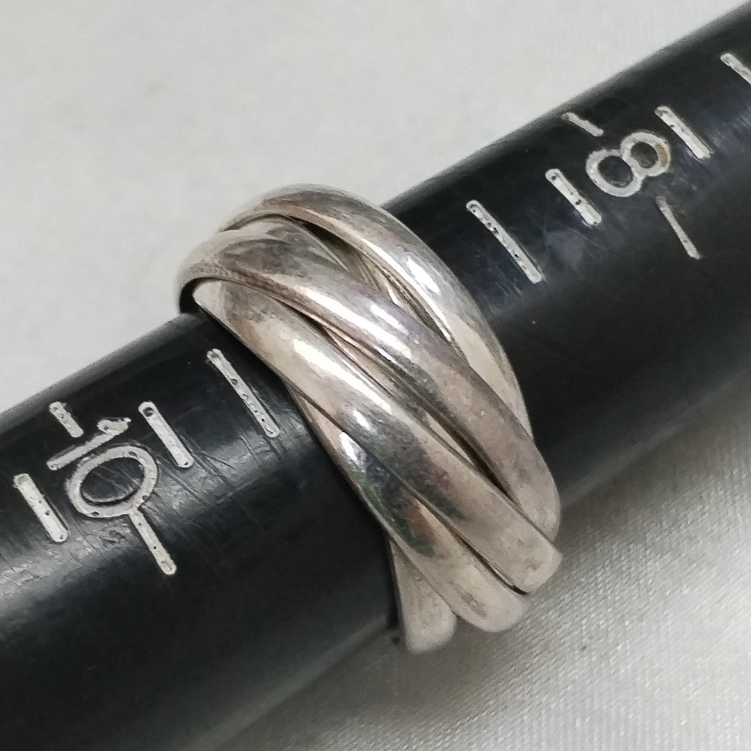 SEMANARIO DE ARGOLLAS PLATA 12,40 GRMS (SEMINUEVO)