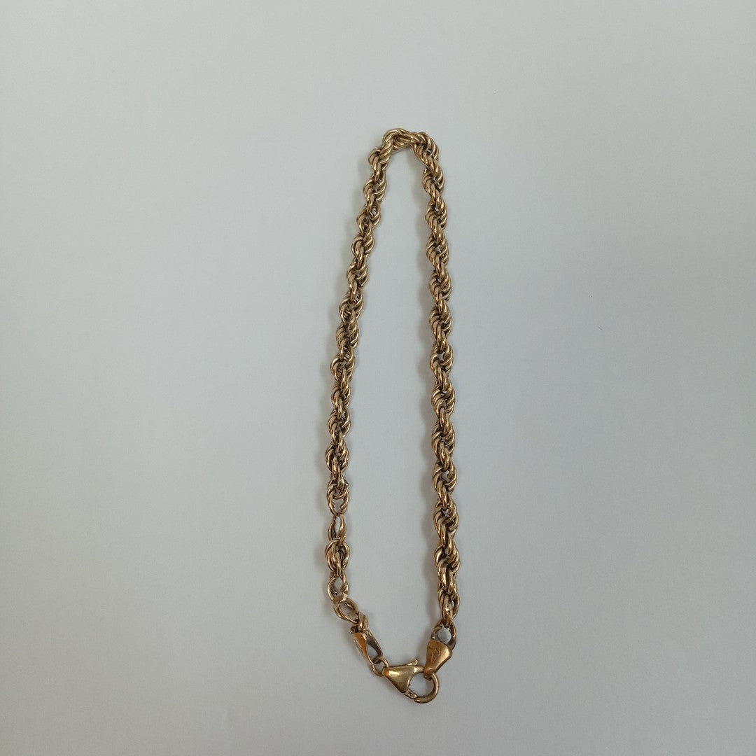 PULSERA, PULSERA RIGIDA ORO 10 K 4.8 GRMS (SEMINUEVO)