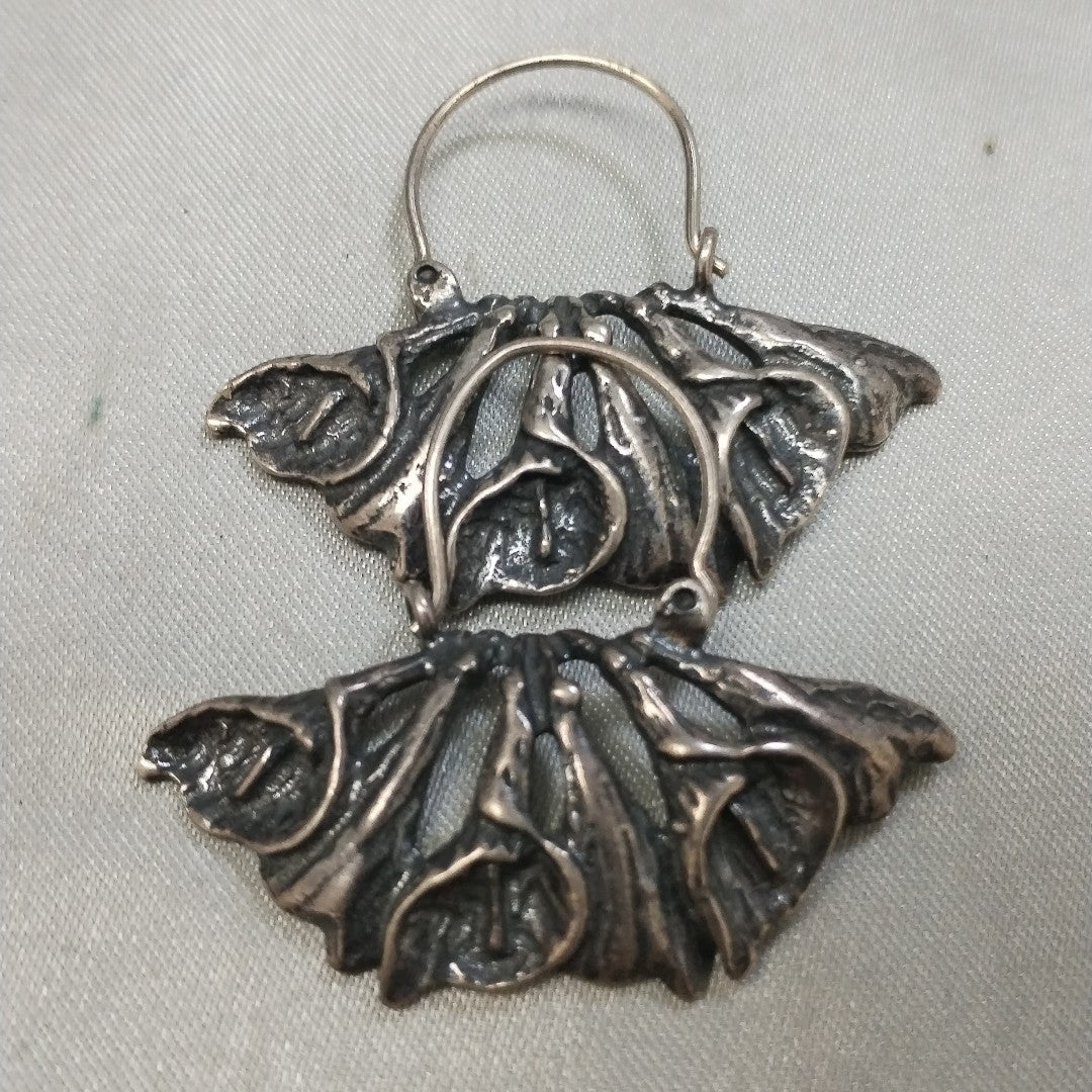 ARETES PAR PLATA 10,20 GRMS (SEMINUEVO)