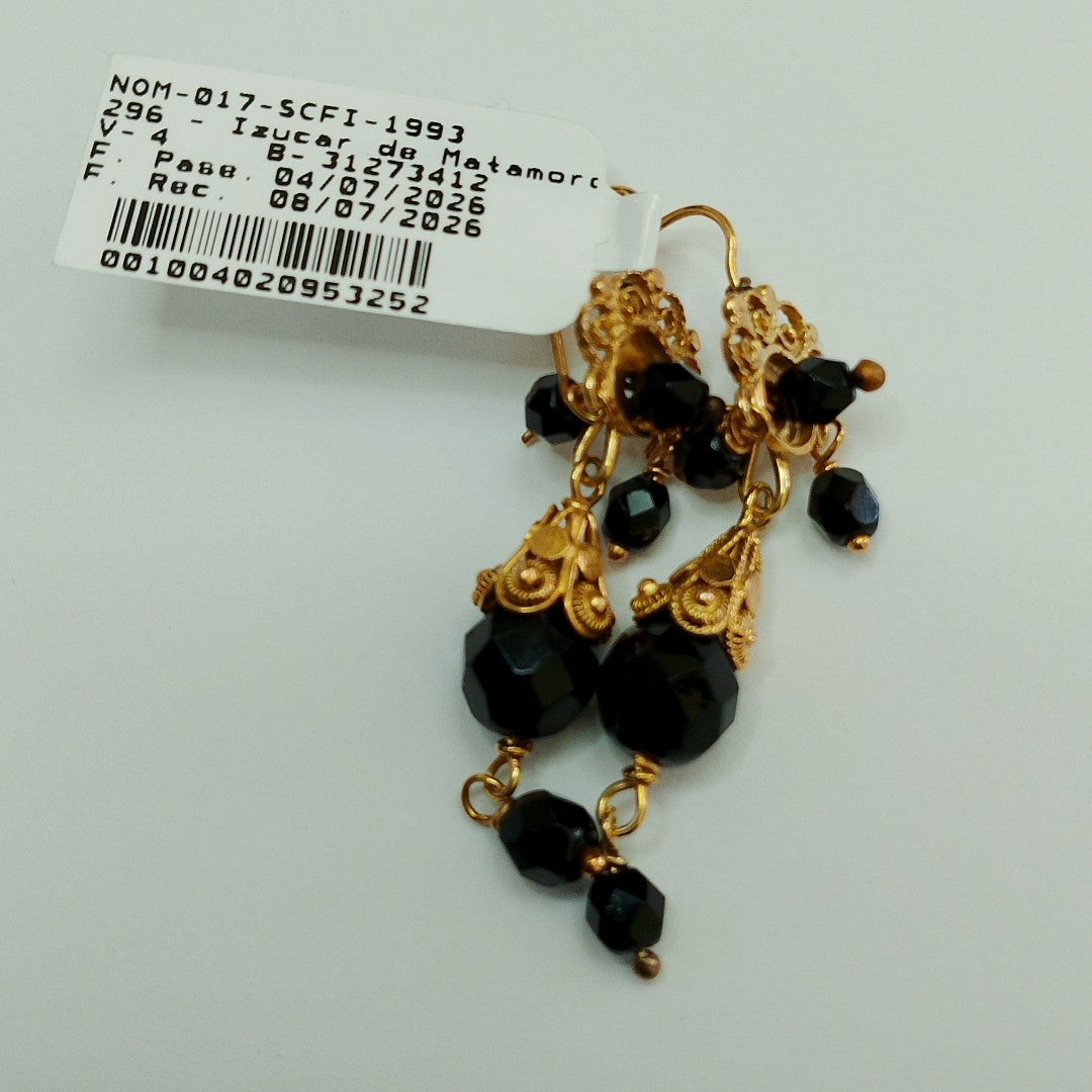 ARETES PAR ORO 10 K 4.7 GRMS (SEMINUEVO)