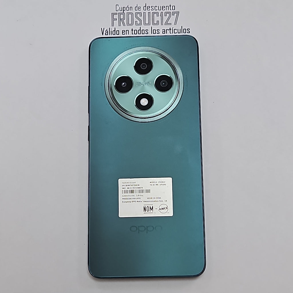 CELULAR OPPO RENO 12F 5G CPH2637 256 GB 12 GB RAM (SEMINUEVO)