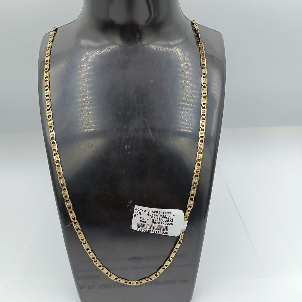 CADENA ORO 10 K 9.9 GRMS (SEMINUEVO)