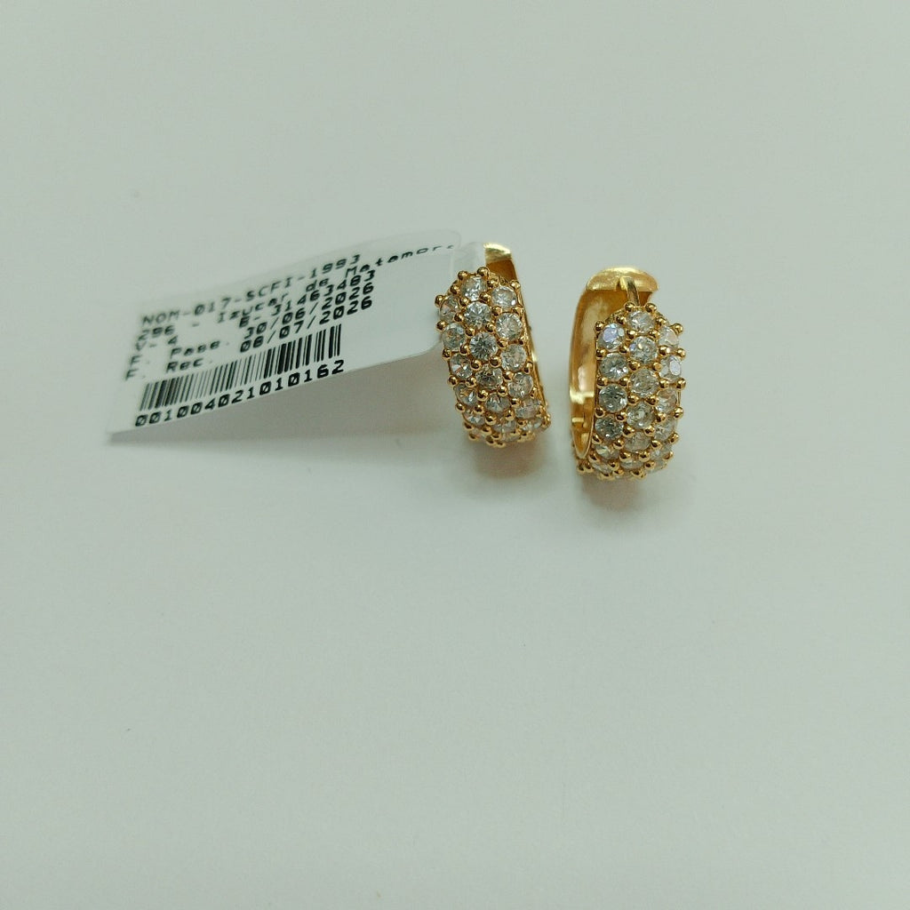 ARRACADAS PAR ORO 14 K 4 GRMS (SEMINUEVO)