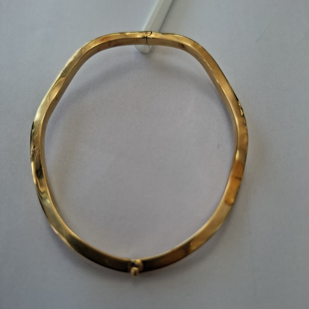 PULSERA RIGIDA ORO 14 K 5.3 GRMS (SEMINUEVO)