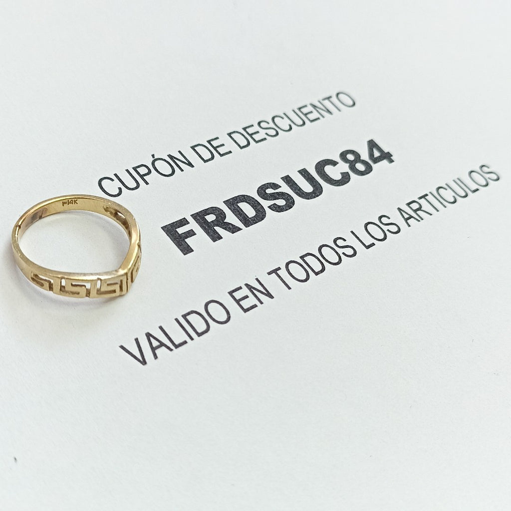 ANILLITO ORO 14 K 2,00 GRMS (SEMINUEVO)
