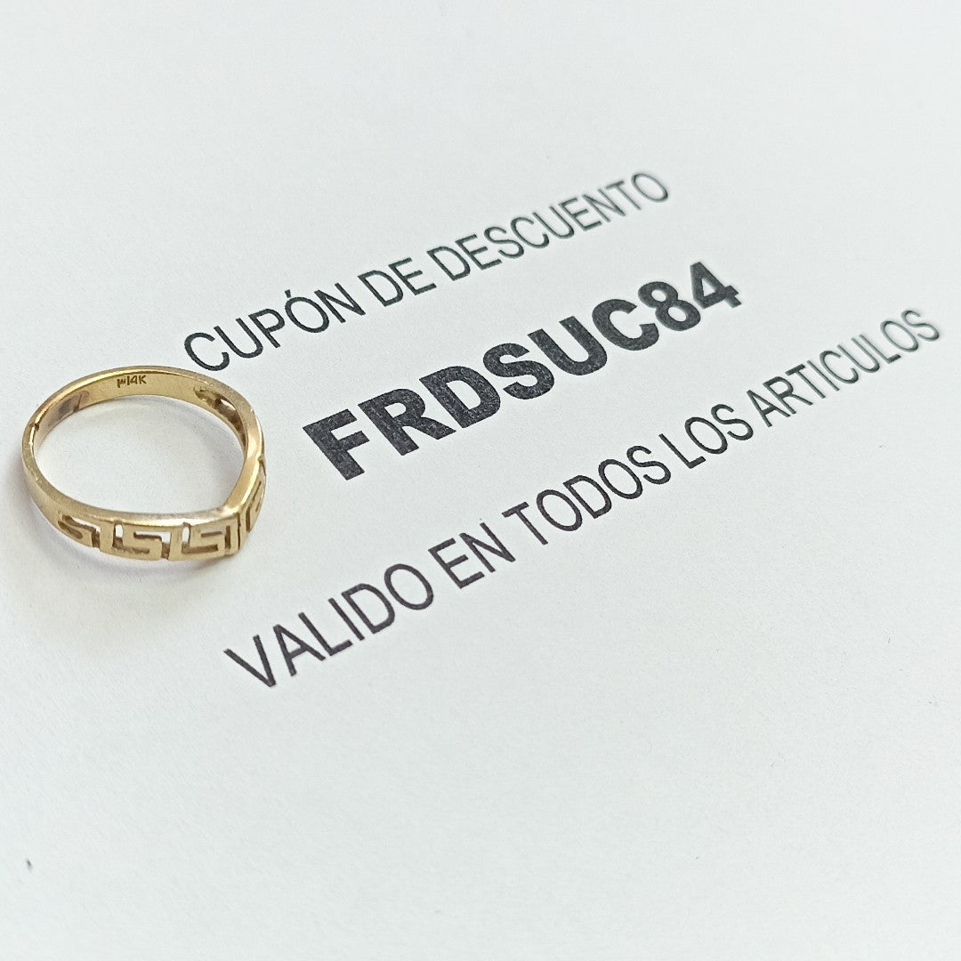 ANILLITO ORO 14 K 2,00 GRMS (SEMINUEVO)
