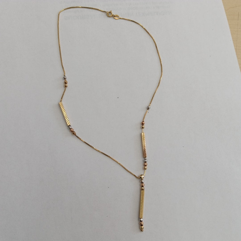 GARGANTILLA ORO,ORO COMBINADO 10 K 4,20 GRMS (SEMINUEVO)