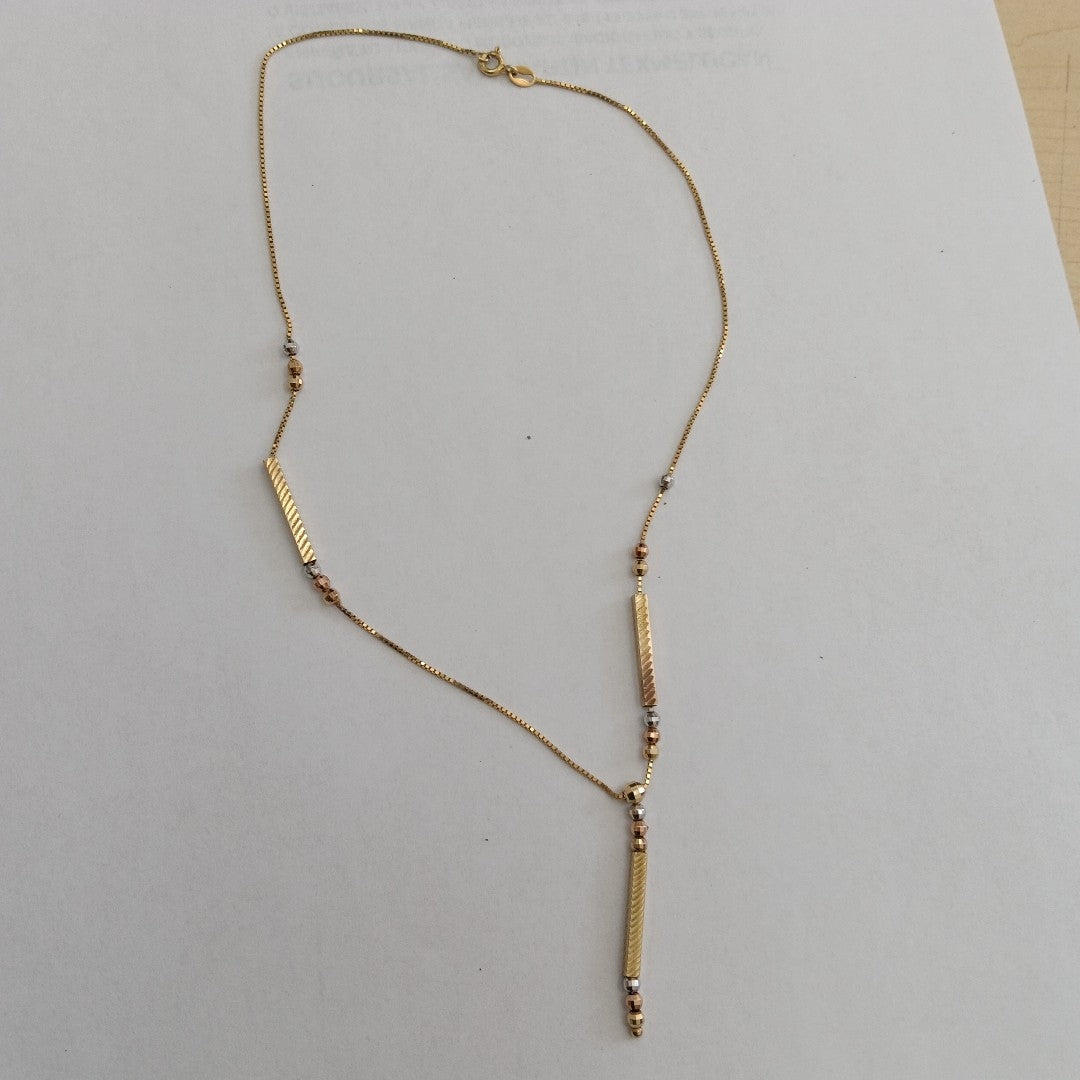 GARGANTILLA ORO,ORO COMBINADO 10 K 4,20 GRMS (SEMINUEVO)