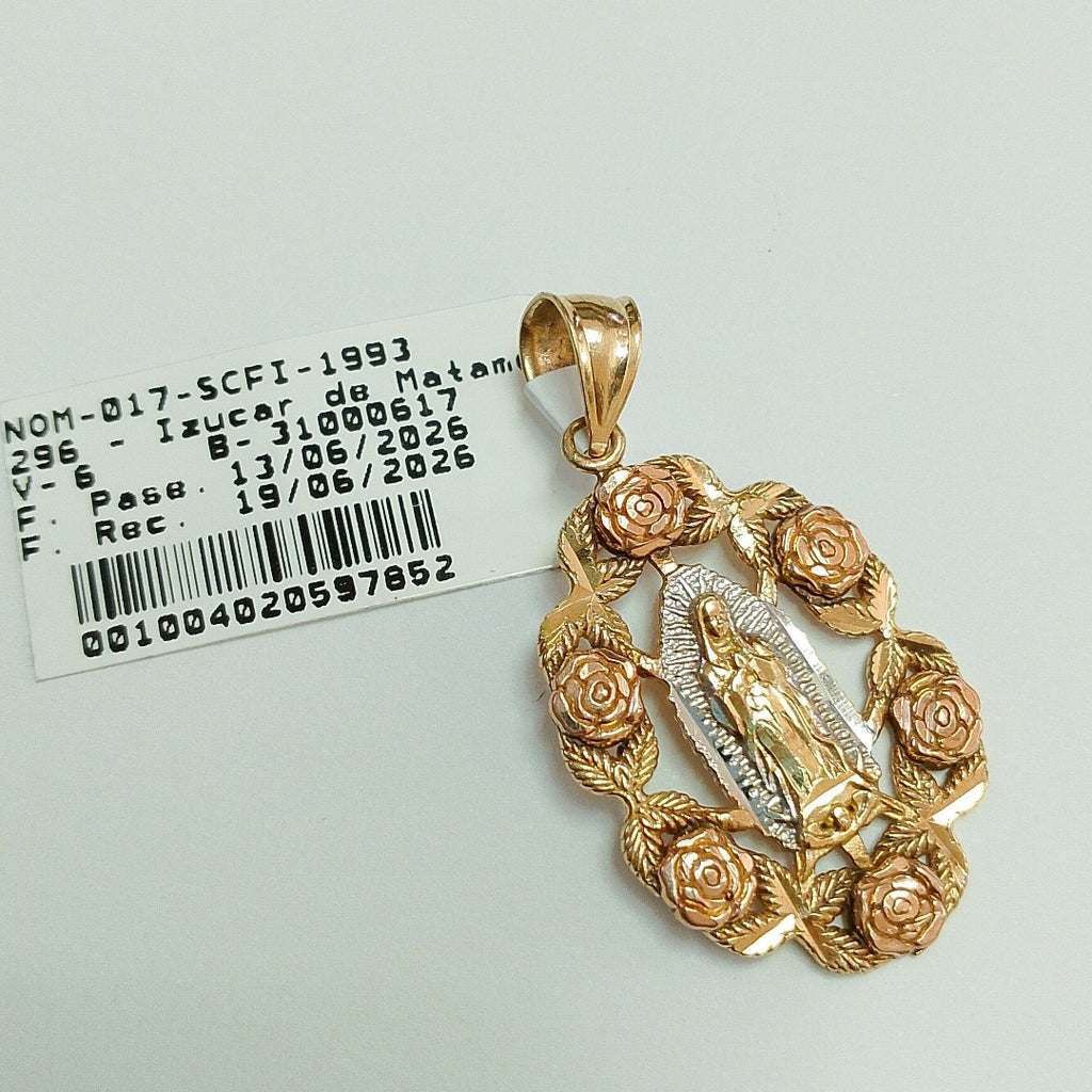 MEDALLA RELIGIOSA ORO 14 K 2.5 GRMS (SEMINUEVO)
