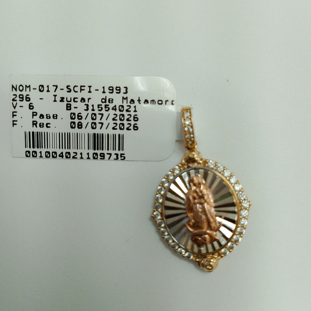 MEDALLA RELIGIOSA ORO 14 K 3.2 GRMS (SEMINUEVO)