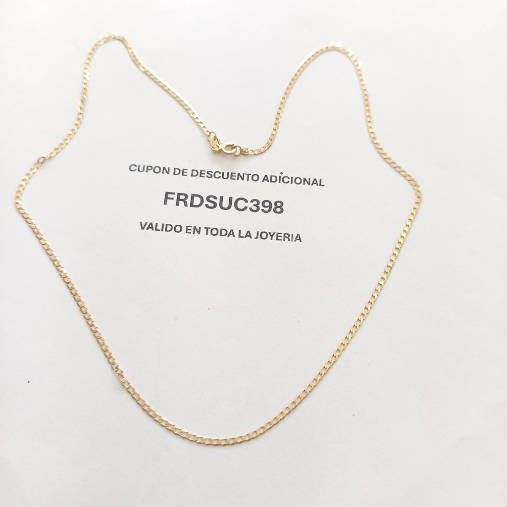 CADENA ORO 14 K 2.5 GRMS (SEMINUEVO)