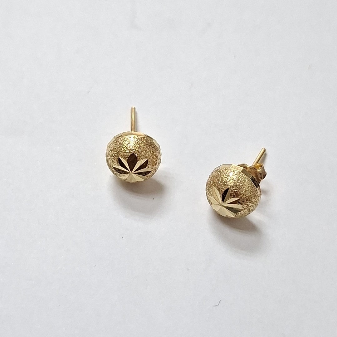 ARETES PAR ORO 10 K 1.3 GRMS (SEMINUEVO)