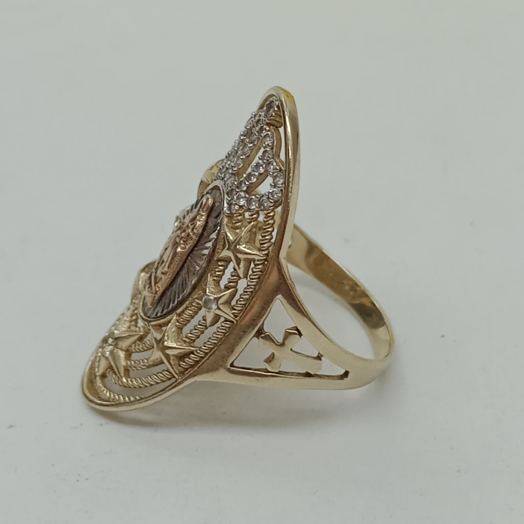 ANILLO ORO 14 K 5,80 GRMS (SEMINUEVO)