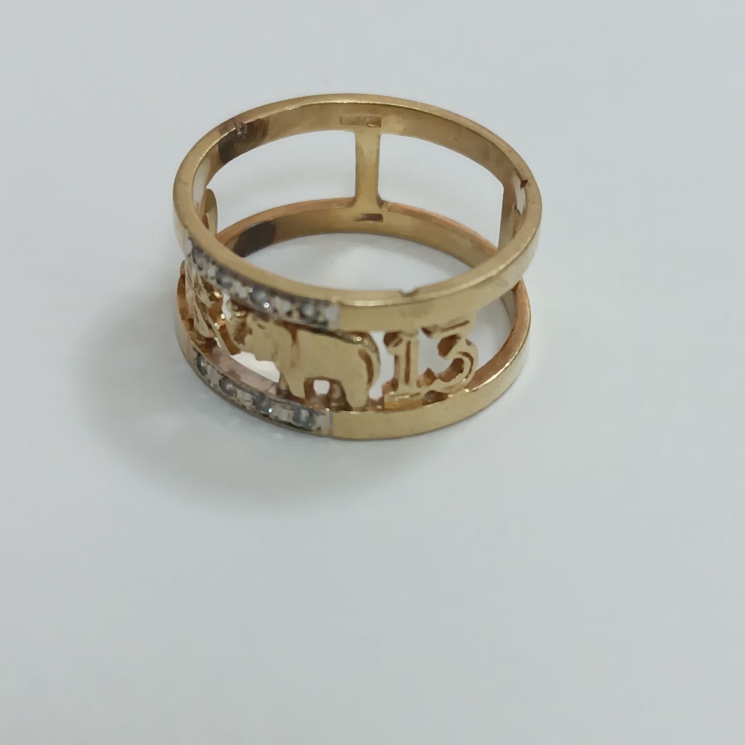 ANILLITO ORO 14 K 4.2 GRMS (SEMINUEVO)