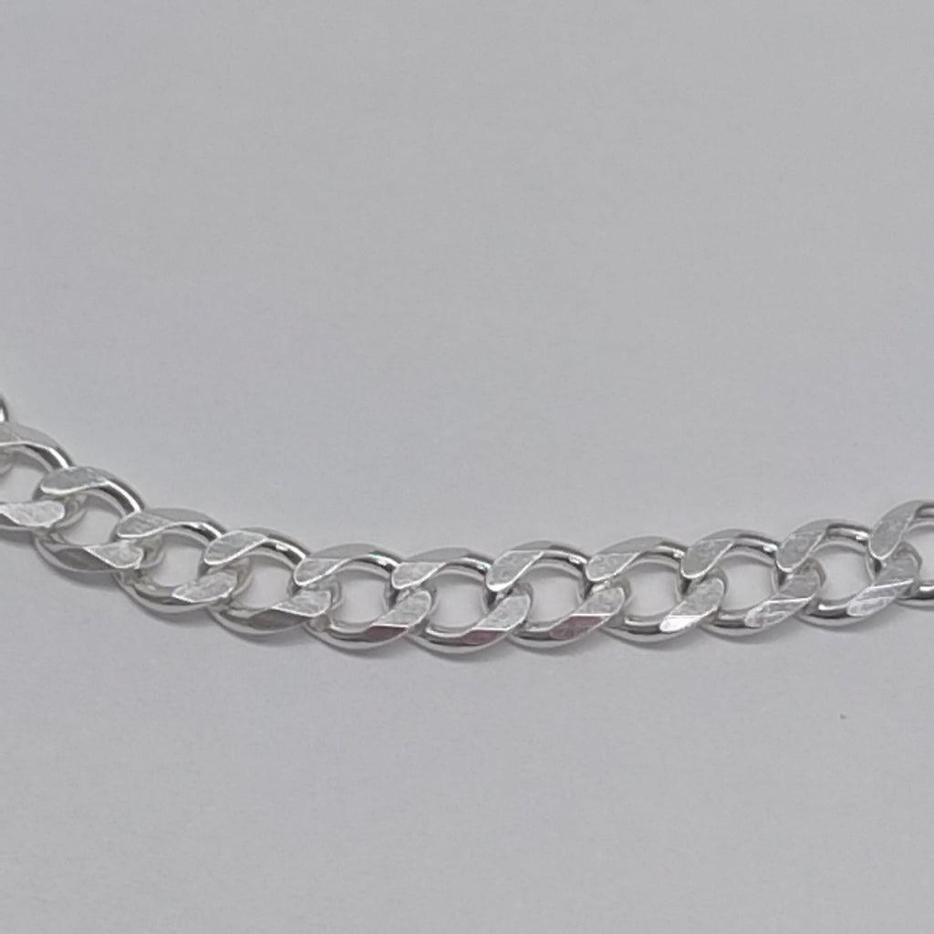 PULSERA BARBADA PLATA .925 21 CM 7.23 GR (NUEVO)