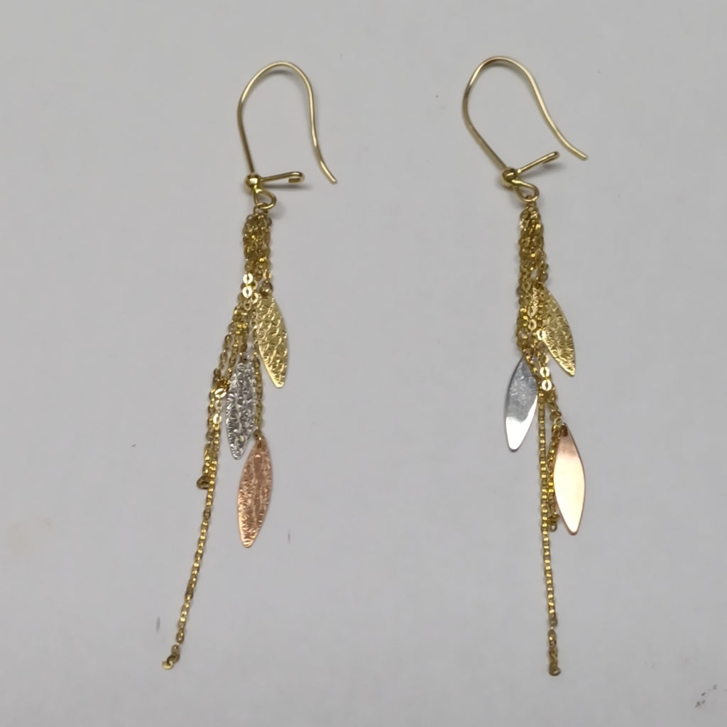 ARETES PAR ORO 10 K 2 GRMS (SEMINUEVO)