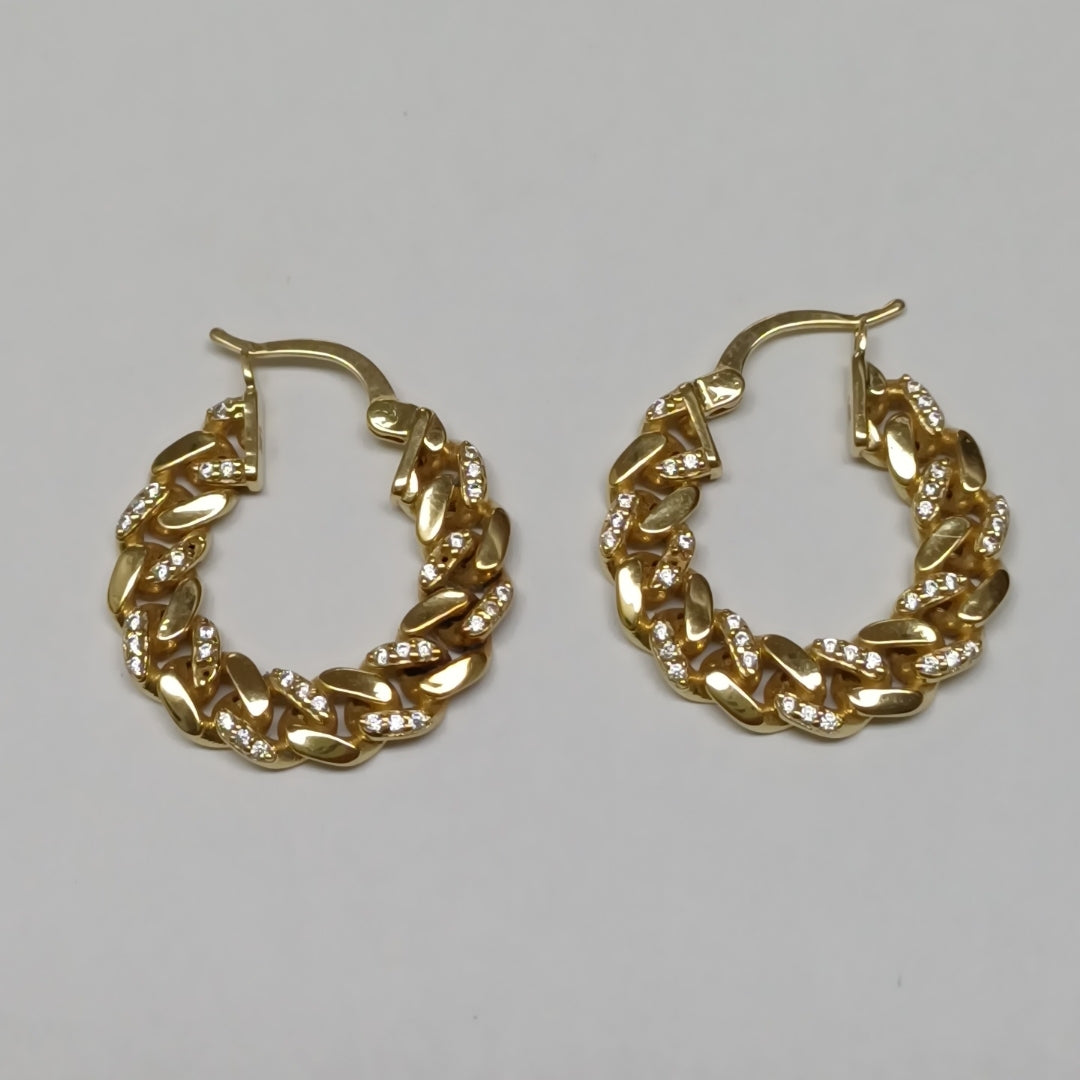 ARRACADAS PAR ORO 14 K 6,80 GRMS (SEMINUEVO)