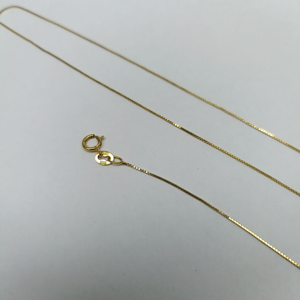 CADENA ORO 14 K 0.9 GRMS (SEMINUEVO)